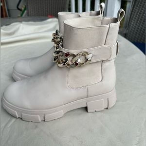 Rachel Zoe Vegan Leather Boots Size 10